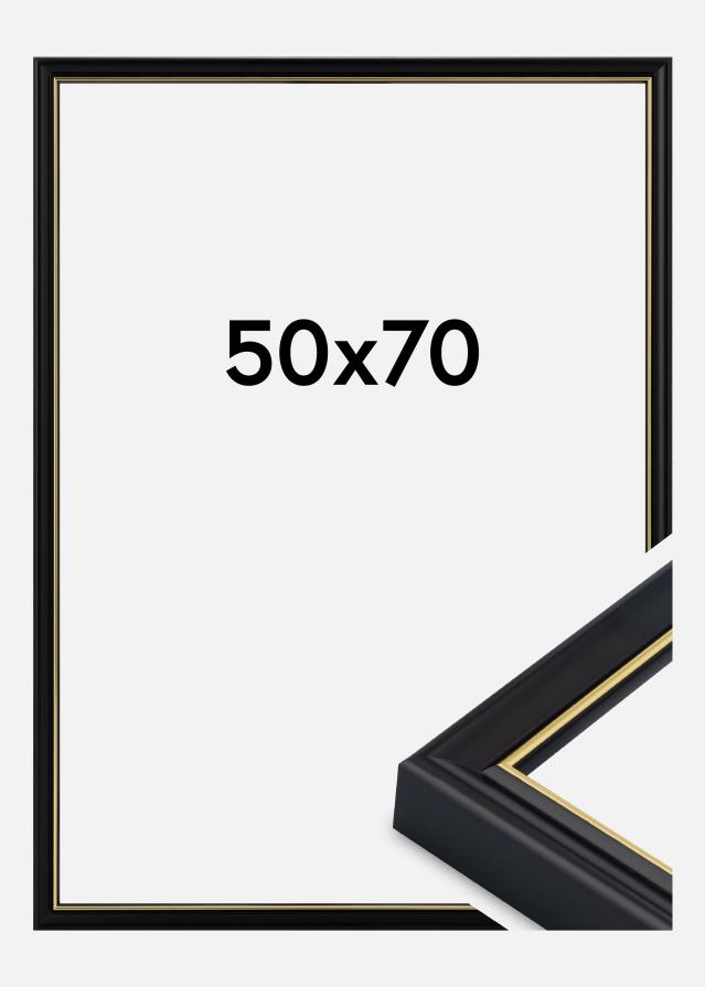 Kehys Canterbury Akryylilasi Musta 50x70 cm