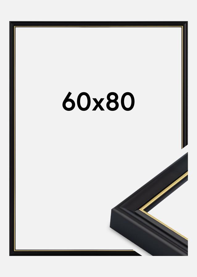 Kehys Canterbury Akryylilasi Musta 60x80 cm