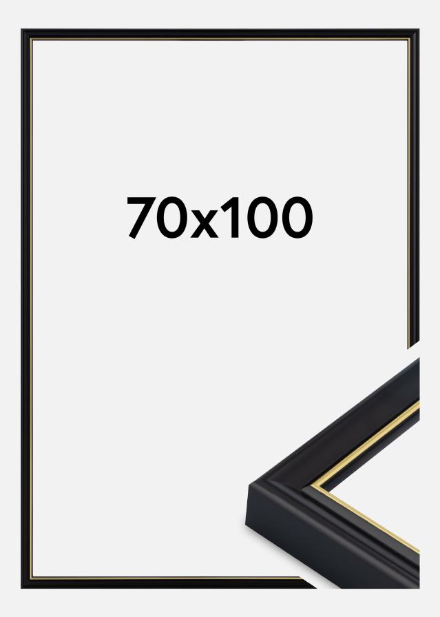 Kehys Canterbury Akryylilasi Musta 70x100 cm