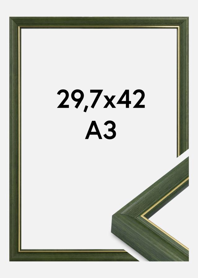 Kehys Canterbury Akryylilasi Vihreä 29,7x42 cm (A3)