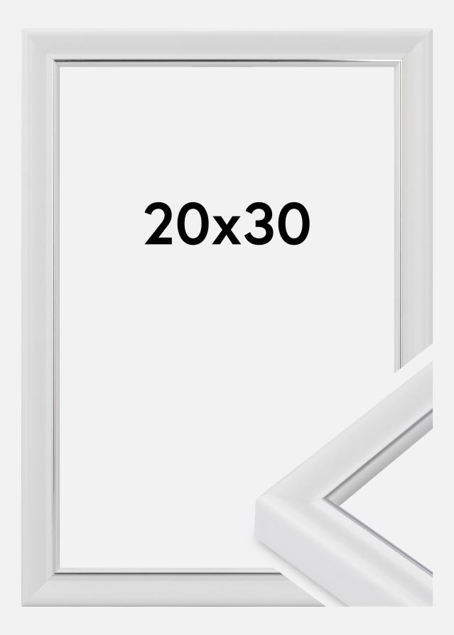 Kehys Canterbury Akryylilasi Valkoinen 20x30 cm