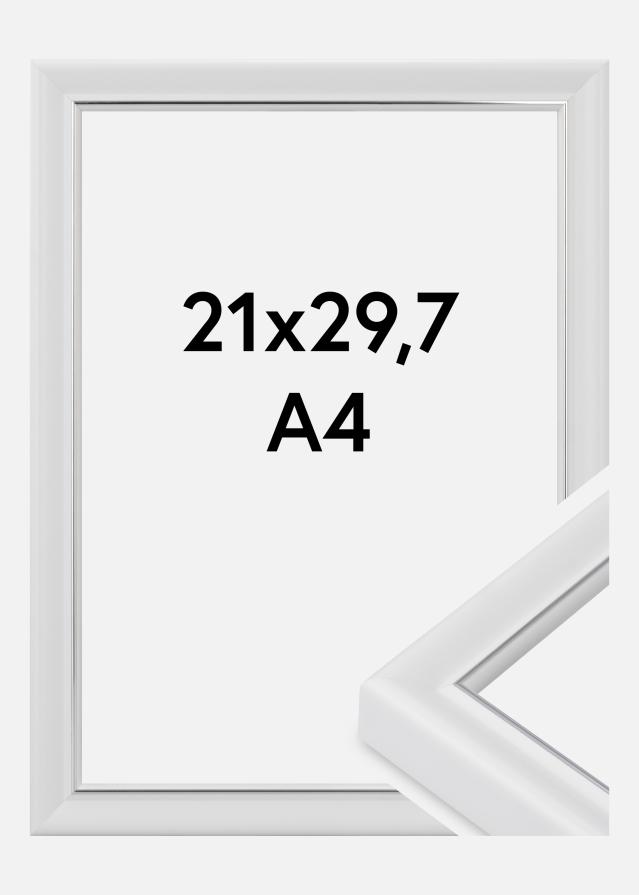 Kehys Canterbury Akryylilasi Valkoinen 21x29,7 cm (A4)