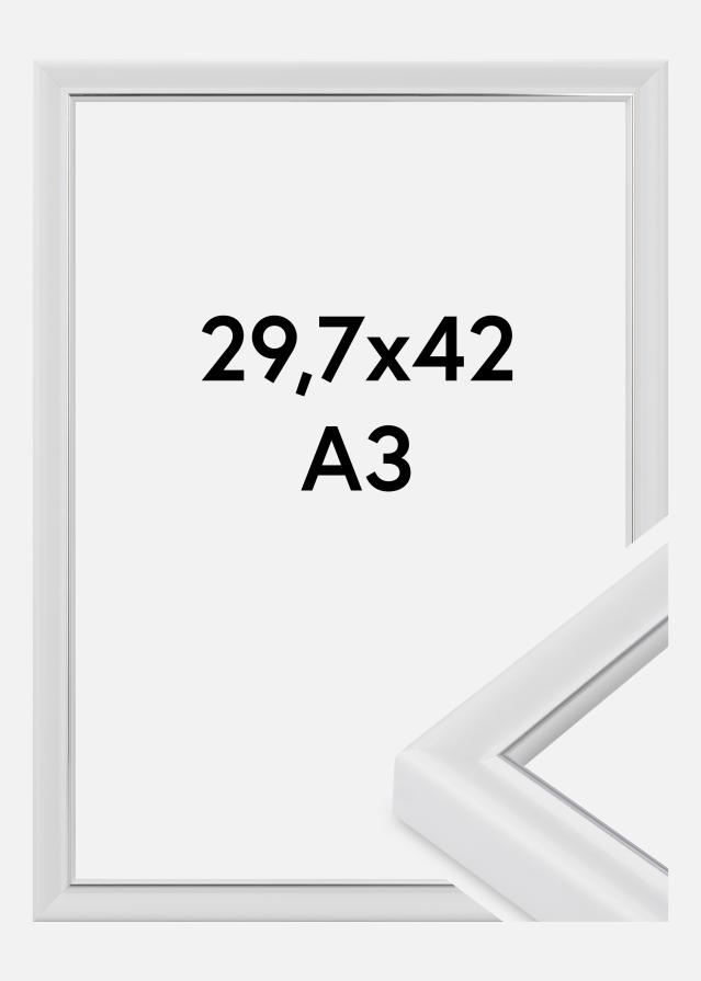 Kehys Canterbury Akryylilasi Valkoinen 29.7x42 cm (A3)