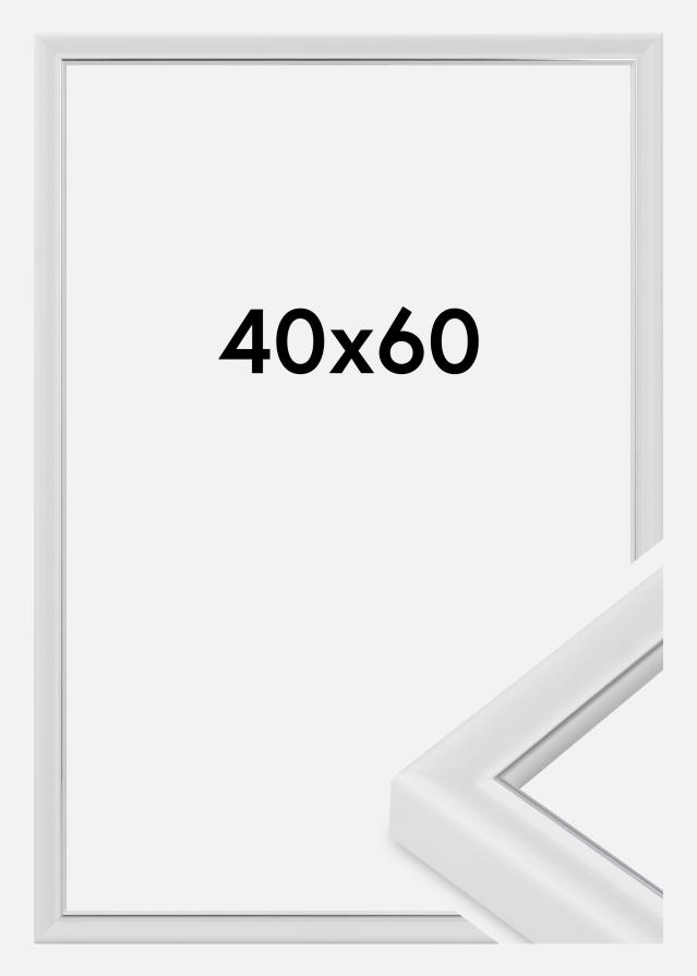 Kehys Canterbury Akryylilasi Valkoinen 40x60 cm