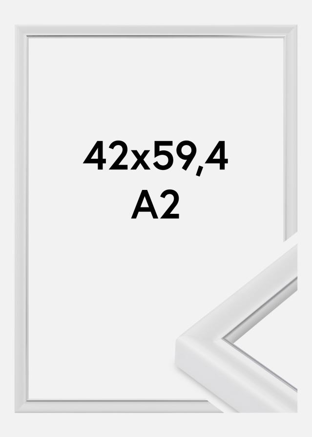 Kehys Canterbury Akryylilasi Valkoinen 42x59,4 cm (A2)