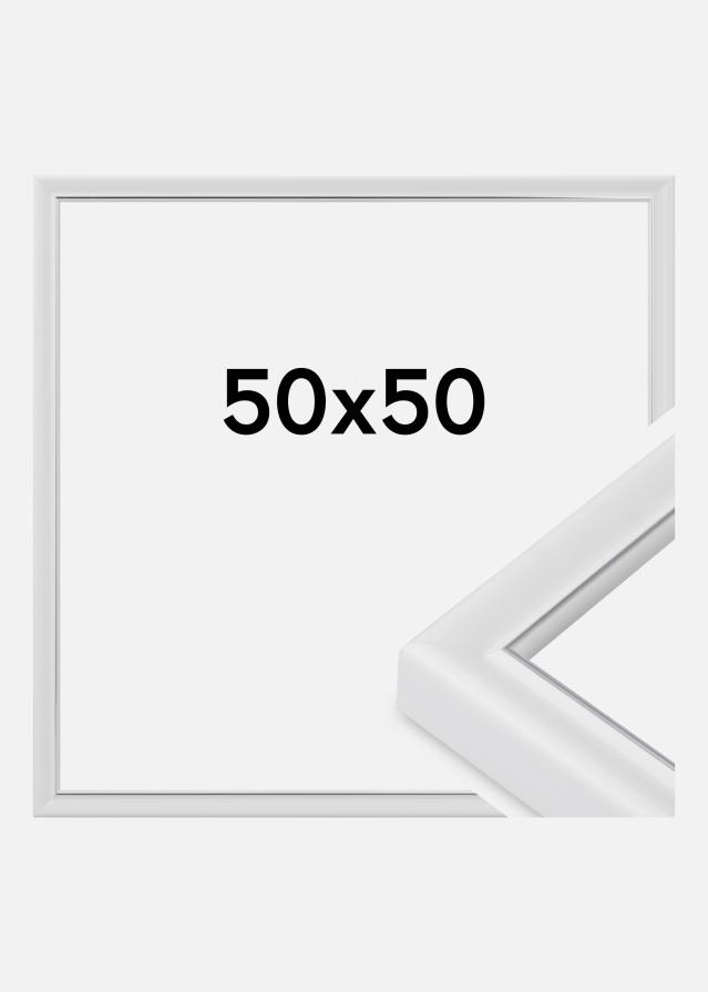 Kehys Canterbury Akryylilasi Valkoinen 50x50 cm