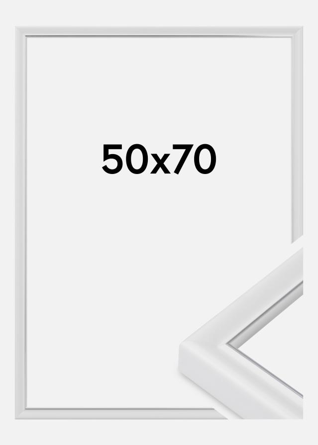 Kehys Canterbury Akryylilasi Valkoinen 50x70 cm