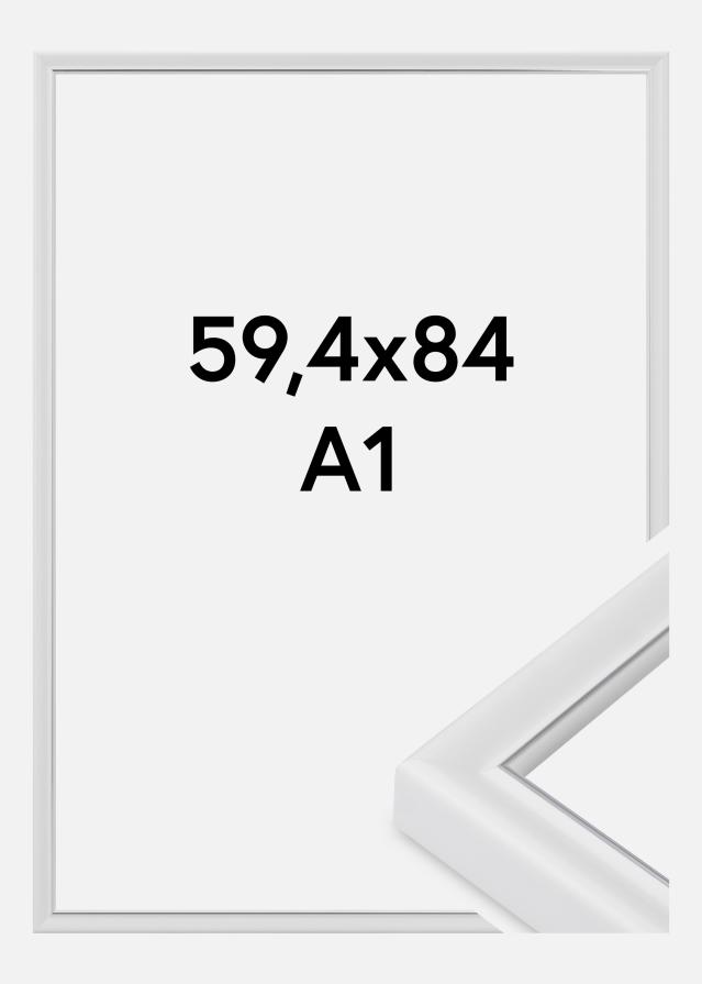Kehys Canterbury Akryylilasi Valkoinen 59,4x84,1 cm (A1)