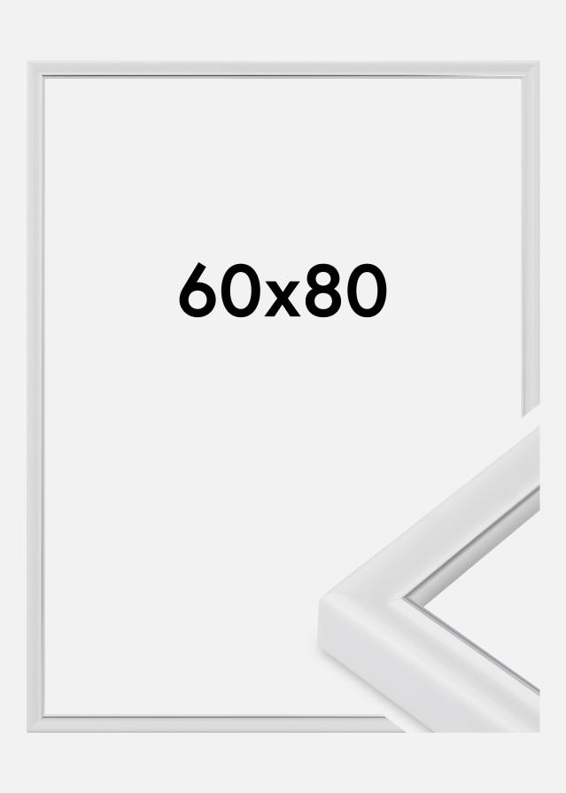 Kehys Canterbury Akryylilasi Valkoinen 60x80 cm