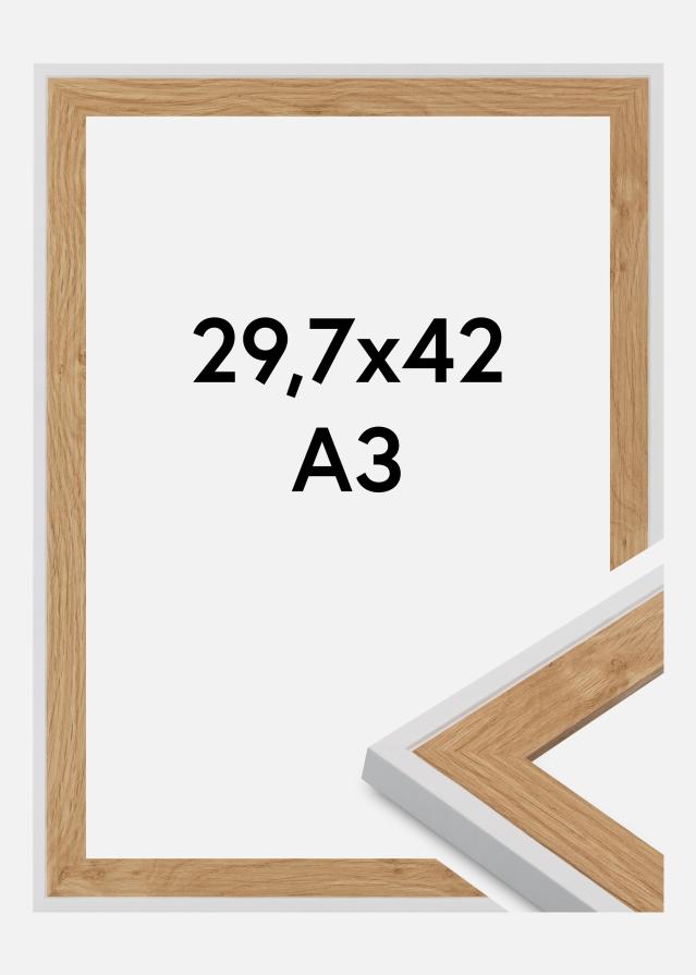 Kehys Clearline Akryylilasi Valkoinen 29.7x42 cm (A3)