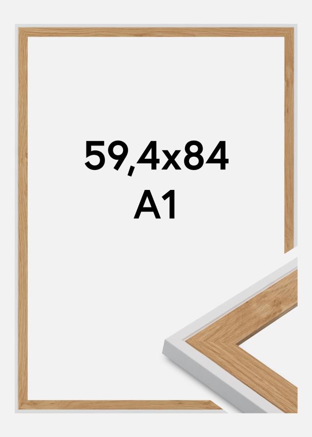 Kehys Clearline Akryylilasi Valkoinen 59.4x84 cm (A1)