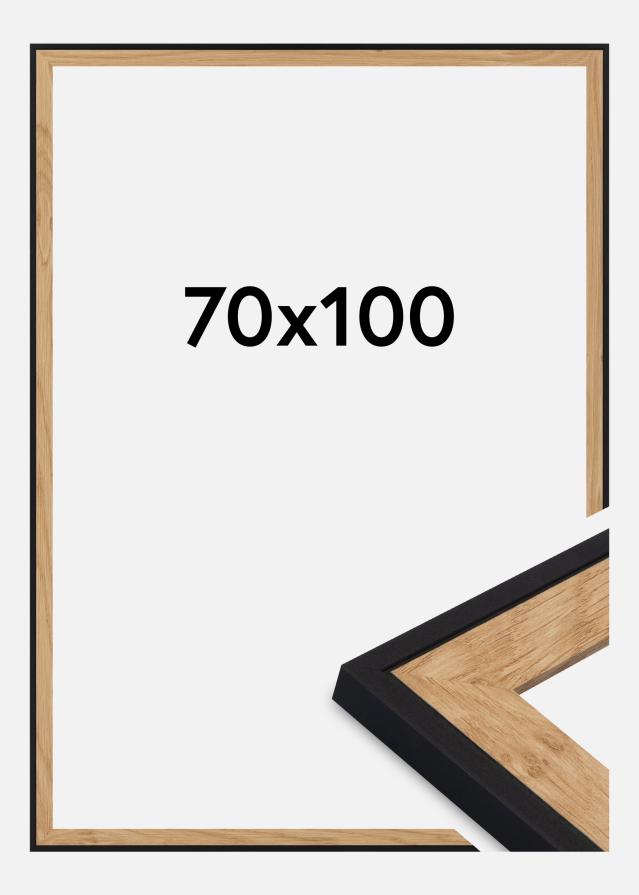 Kehys Iris Akryylilasi Musta 70x100 cm