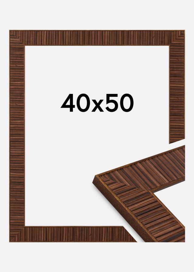 Kehys Agust Akryylilasi Rosewood 40x50 cm