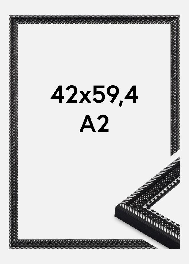 Kehys Trellis Akryylilasi Musta 42x59,4 cm (A2)