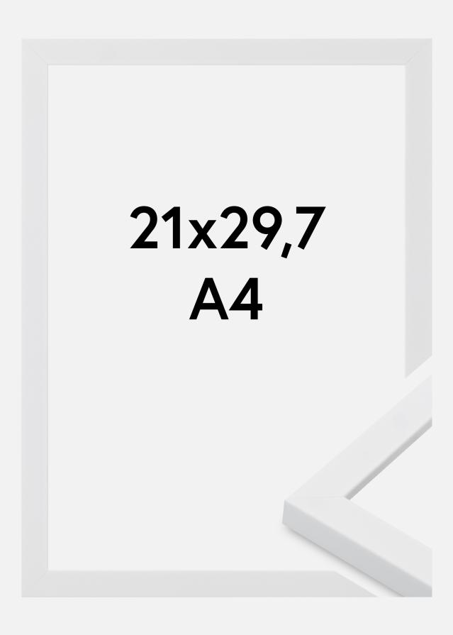 Kehys Oban Akryylilasi Valkoinen 21x29,7 cm (A4)