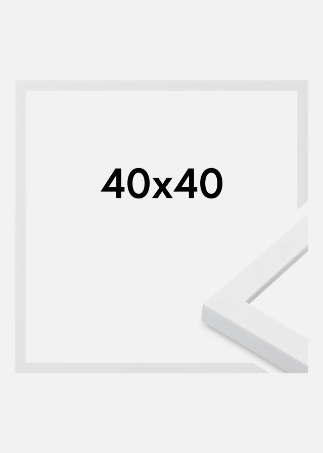 Kehys Oban Akryylilasi Valkoinen 40x40 cm