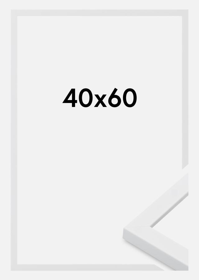 Kehys Oban Akryylilasi Valkoinen 40x60 cm
