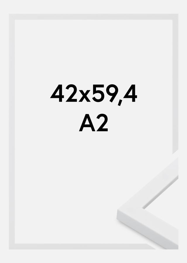 Kehys Oban Akryylilasi Valkoinen 42x59.4 cm (A2)