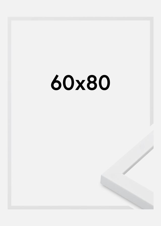 Kehys Oban Akryylilasi Valkoinen 60x80 cm