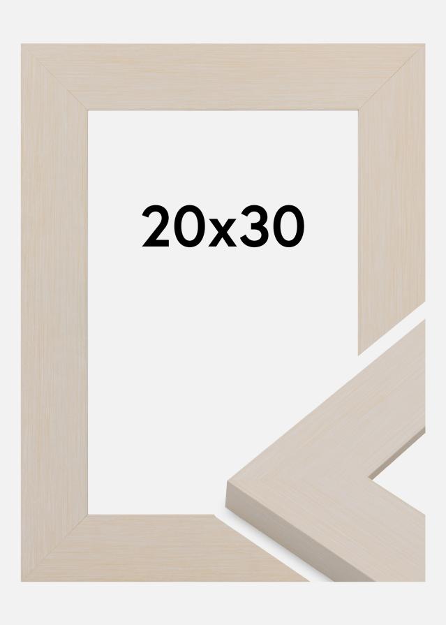 Kehys Pembrokeshire Akryylilasi Valkoinen 20x30 cm