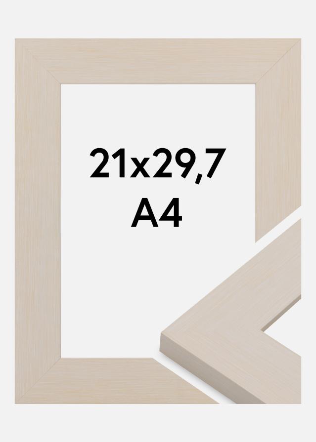 Kehys Pembrokeshire Akryylilasi Valkoinen 21x29.7 cm (A4)