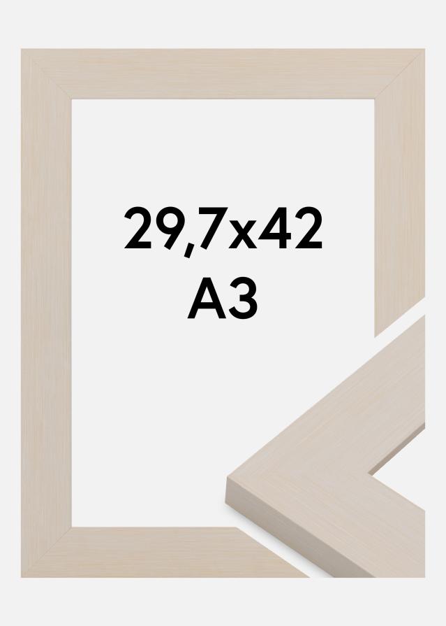 Kehys Pembrokeshire Akryylilasi Valkoinen 29.7x42 cm (A3)