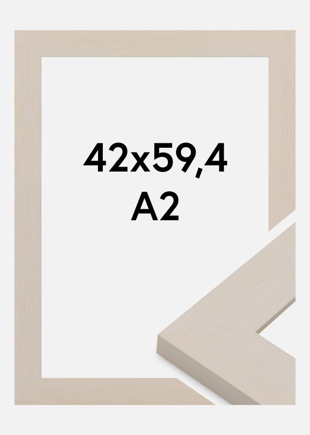 Kehys Pembrokeshire Akryylilasi Valkoinen 42x59,4 cm (A2)