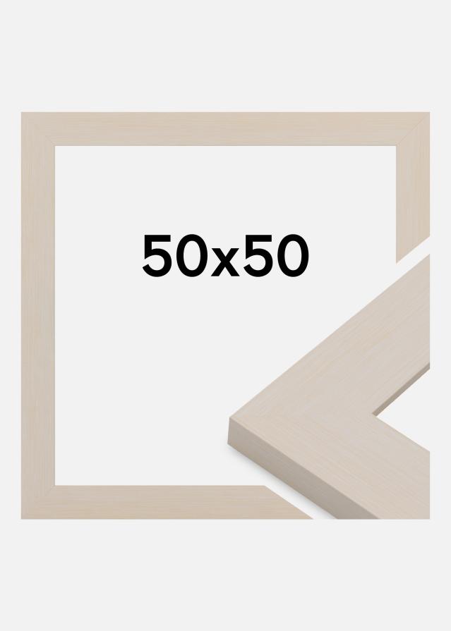 Kehys Pembrokeshire Akryylilasi Valkoinen 50x50 cm