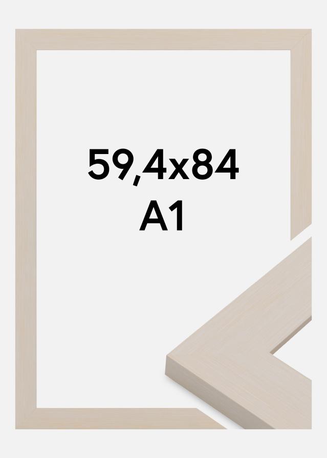 Kehys Pembrokeshire Akryylilasi Valkoinen 59.4x84 cm (A1)