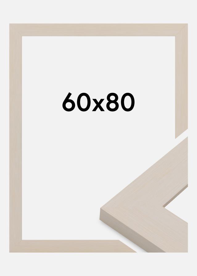 Kehys Pembrokeshire Akryylilasi Valkoinen 60x80 cm