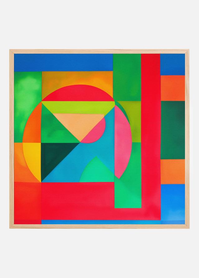 Geometric Harmony Juliste