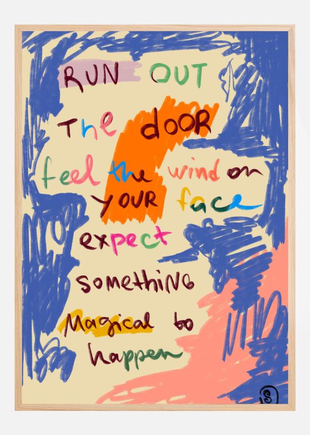 Magical Day Message Juliste