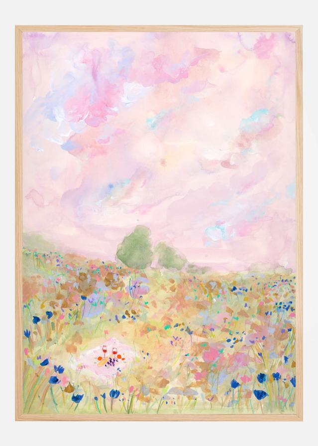 Pastel Meadow Bliss Juliste