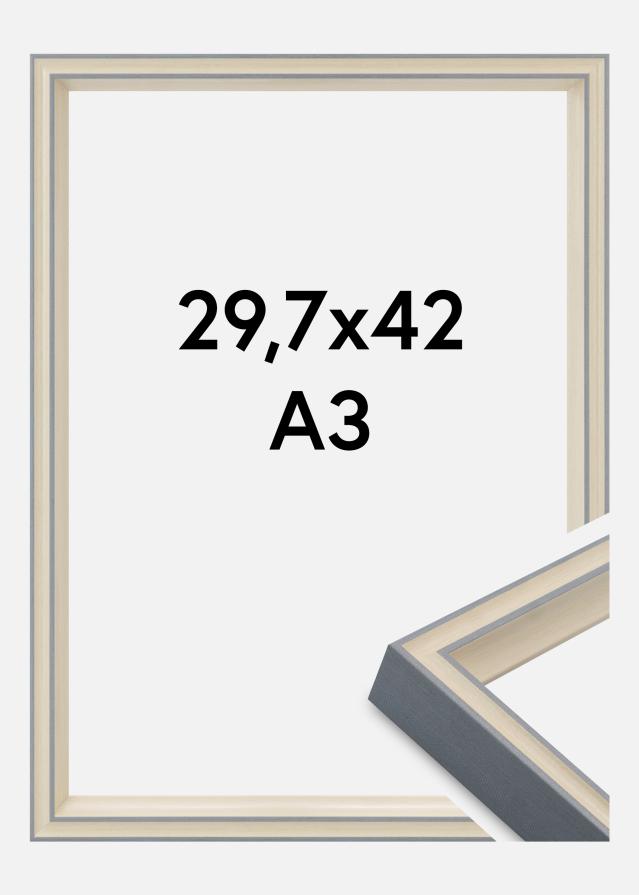 Kehys Riga Akryylilasi Harmaa 29,7x42 cm (A3)