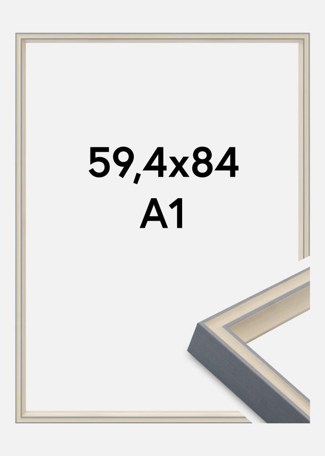 Kehys Riga Akryylilasi Harmaa 59,4x84 cm (A1)