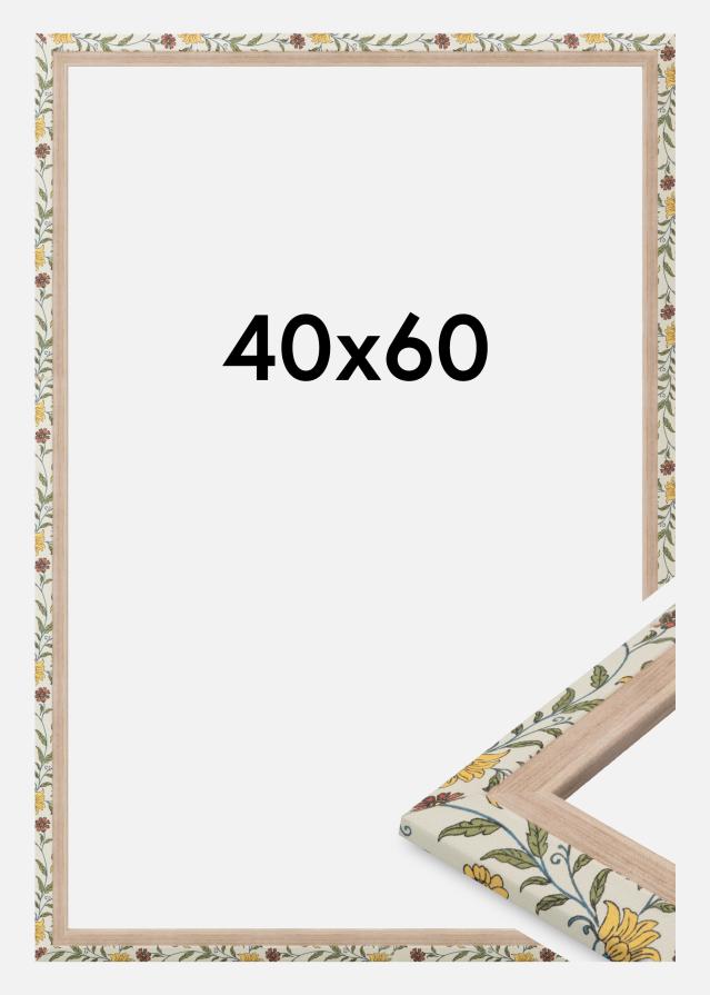 Kehys Arco Akryylilasi Kukallinen Tammi 40x60 cm