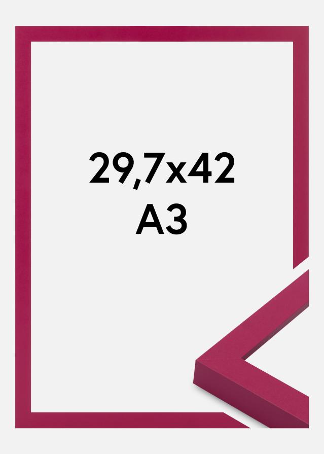 Kehys Selection Akryylilasi Hot Pink 29.7x42 cm (A3)