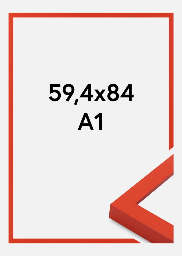 Kehys Selection Akryylilasi Red 59.4x84 cm (A1)