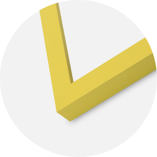 Kehys Selection Akryylilasi Yellow 59.4x84 cm (A1)