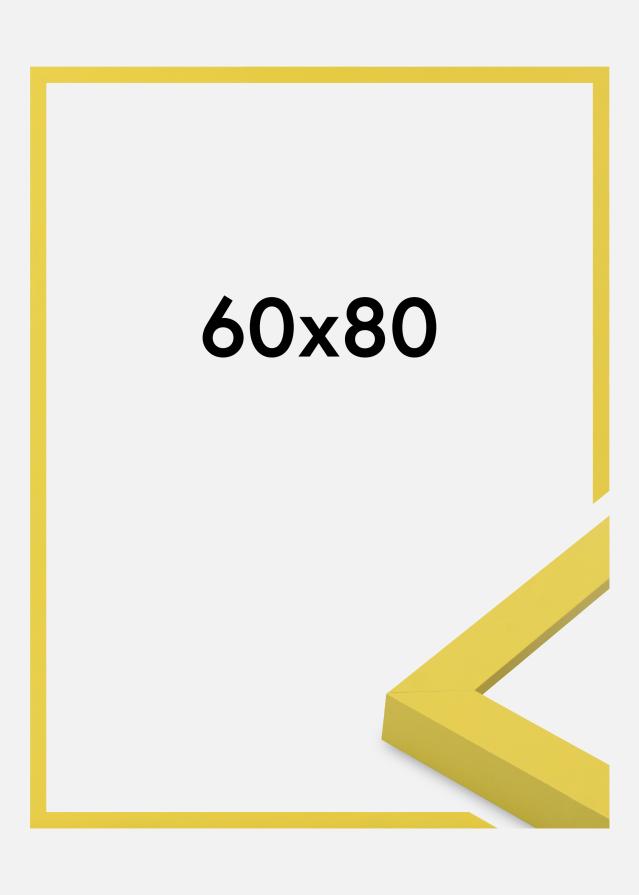 Kehys Selection Akryylilasi Yellow 60x80 cm