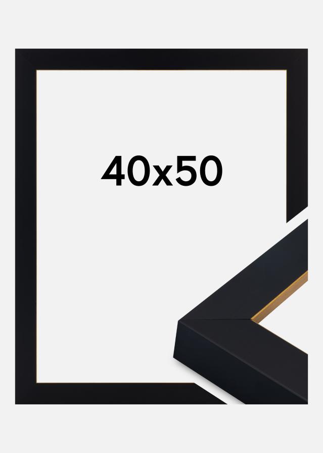 Kehys Sussex Akryylilasi Musta/Kulta 40x50 cm