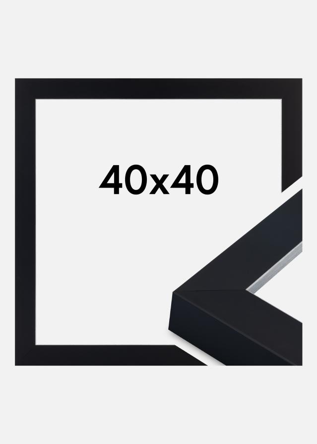 Kehys Sussex Akryylilasi Musta/Hopea 40x40 cm