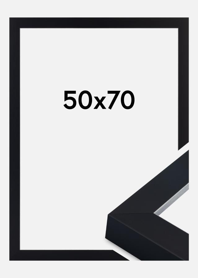 Kehys Sussex Akryylilasi Musta/Hopea 50x70 cm