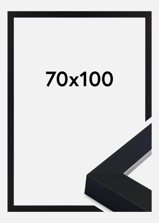 Kehys Sussex Akryylilasi Musta/Hopea 70x100 cm