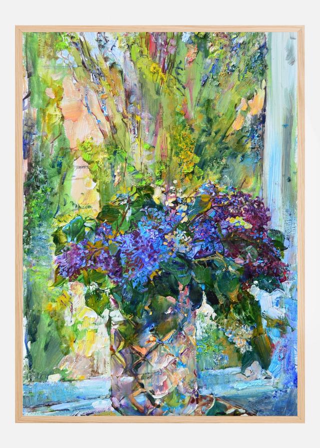 Vibrant floral Juliste