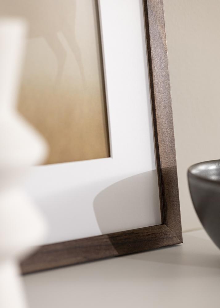 Kehys Hedesunda Akryylilasi Saksanpähkinä 21x29,7 cm (A4)