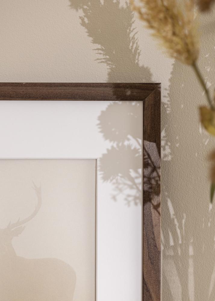 Kehys Hedesunda Akryylilasi Saksanpähkinä 21x29,7 cm (A4)