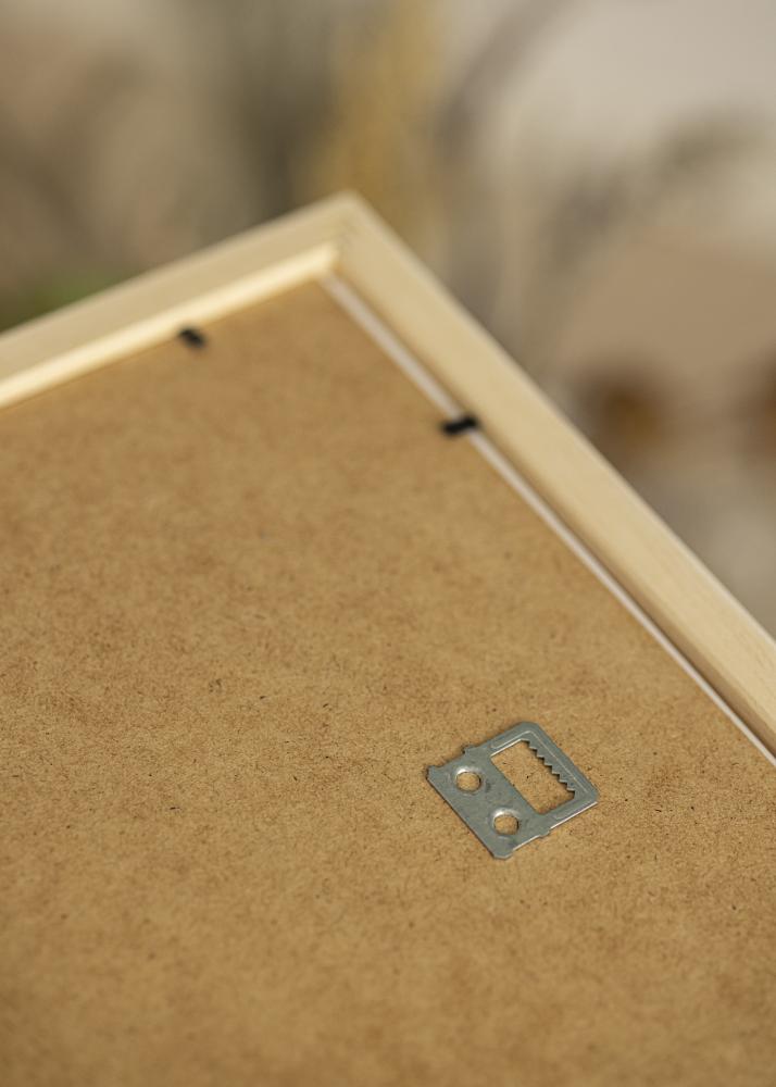 Kehys Valkoista puu 65x90 cm - Passepartout Valkoista 55x80 cm