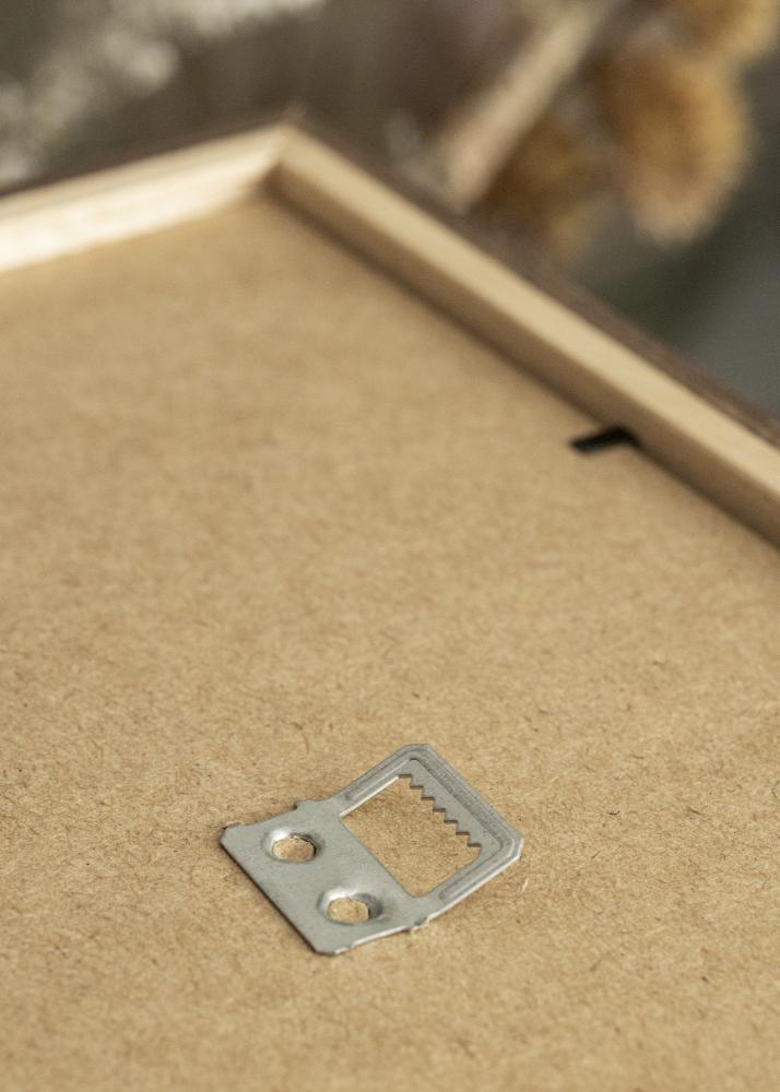 Kehys Stilren kylmä ruskea 40x50 cm - Passepartout Valkoista 29,7x42 cm