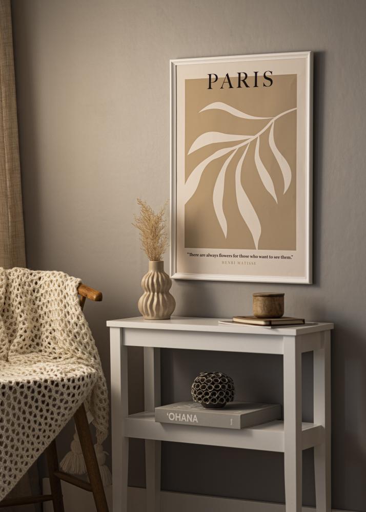 Kehys Gala Valkoista 13x18 cm - Passepartout Valkoista B7 88x125 mm